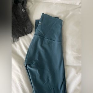 Blue lululemon leggings